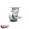 Service Caster 4 Inch Semi Steel Swivel Caster with Roller Bearing and Brake SCC-30CS420-SSR-TLB - alternate 3
